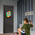 Miniatyrbilde 5 av 5: Dartsett for barn - Dartsett med 8 klebrige baller - Sikker dartsett - Dartsett for barn - Bursdagspresang
