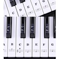 Miniatyrbillede 4 af 5: Greaked Transparent Piano Keyboard Sticker 88 Keys Electronic