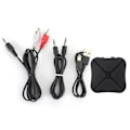 Miniatyrbilde 1 av 5: 2 i 1 trådløs Bluetooth 5.0 lyd sender mottaker HIFI musikk adapter RCA forsyninger