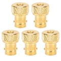 Miniatyrbillede 1 af 5: 5 stk. BNC hun til SMA han RF koaksial adapter konnektor