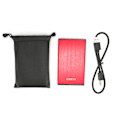 Miniatyrbilde 1 av 5: Mobil harddisk Red for OS X/XP/Win7/ Win8/Win10/Linux-datamaskin YD0018 2.5in 50‑130M/S