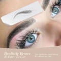 Miniatyrbillede 2 af 5: 4D hårlignende autentiske øjenbryn vandtætte imitation økologiske dovne naturlige tatovering øjenbrynsklistermærker til kvinde og mand makeup værktøj