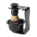 Miniatyrbilde 4 av 5: 3 PCS Profesjonell Barberkostsett med Stativ, Holder og Skål