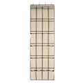 Miniatyrbillede 4 af 5: 24 lommer Multifunktionel Vævning Hængende Sko Opbevaringspose Organizer Holder (Beige)150*55CM