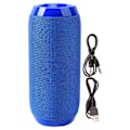 Pikkukuva 1 / 5: Kannettava Bluetooth-kaiutin, vedenpitävä, kaksoiskalvo, kestävä Bluetooth-subwoofer ulkokäyttöön, sininen