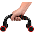Miniatyrbild 3 av 8: Ergonomiska Push-up Bar Ställ för Ökad Effektivitet, Lutande Push-up Bar Ställ med Halkfria Skumgrepp för Säkrare Överkroppsövningar