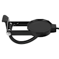 Miniatyrbillede 6 af 8: Violin Pickup Clip On Design 1/4in Jack Eliminerer Støj Violin Pickup Tilbehør Sort 2.5m Kabel
