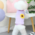Miniatyrbillede 4 af 5: 2 pakker hundetøj kæledyr plys pullover hundetrøje blød varm P