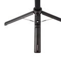 Miniatyrbillede 3 af 8: P135 Quadripod Hylde Bluetooth Selfie Stick 1,35m 53 Tommer Aluminiumlegering Mobiltelefon Universal Selfie Stick med Fjernbetjening Sort
