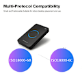 Miniatyrbillede 5 af 8: 915Mhz RF UHFRFID Smart Kontaktløs LæserSkriver Smart USB Interface Identifikationskortlæser