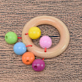 Miniatyrbild 3 av 5: Trärattlel Hand Rattles Orff Musikinstrument Spädbarn Hand