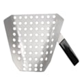 Miniatyrbilde 1 av 5: Popcorn Scoop Ergonomisk Enhånds Rustfritt Stål Fries Scooper med Hull for Kinobutikk