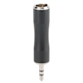Miniatyrbillede 3 af 5: 2 stk. 3,5 mm han til forgyldt Mini XLR 3-benet han afbalanceret lydadapter-stik