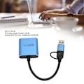 Miniatyrbillede 4 af 5: USB3.0 til HD Multimedia Interface Adapter 1080P Lyd Video Adapter Konverter Kabel til Windows til Android til OS X