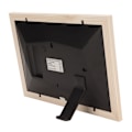 Miniatyrbilde 5 av 8: 10,1 tommers digital fotoramme 1280x800 IPS berøringsskjerm WiFi elektronisk fotoramme med treramme 100‑240V EU-plugg