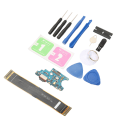 Pikkukuva 2 / 5: Latausportti Dock-liitin Vaihto USB C Latausportti Flex-kaapeli Galaxy S20 SM G981U US-versiolle