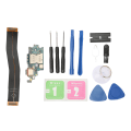 Miniatyrbilde 1 av 5: USB-ladekabelkontakt Flex-kabel erstatning for Samsung Galaxy S21 Plus SM G996U/D/0 US-versjon
