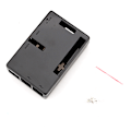 Miniatyrbillede 2 af 2: Til Raspberry Pi 2 Model B B+ Etui Sort ABS Plast Cover Skal Taske Kabinet Computerboks