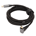 Miniatyrbillede 1 af 5: 90 graders USB C-kabel 4K 60Hz understøtter PD100W Type C 3.1 Gen2 fuld funktion USB C hurtigopladningskabel til Steam Deck