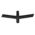 Miniatyrbilde 1 av 5: Front Grill Emblem Bow Tie Fjerner Svart Luftstrøm Guiding Personlig Erstatning for Chevy Camaro 2010 til 2013