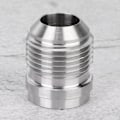 Miniatyrbillede 5 af 5: 12AN Aluminiumlegering Svejsesamlingsnippel Svejseforbindelsesstik Nippel Tilbehør
