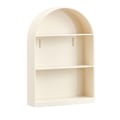 Miniatyrbillede 1 af 5: Vægmonteret udstillingsmontre Blind Box Figurer Display Case Håndværk Opbevaringsdisplay Stativ Støvfri Dukke Legetøjsopbevaringsboks, Beige