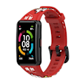 Miniatyrbilde 2 av 5: Reservedeler Rem for Huawei Band 6 for Honor Band 6 Vanntett Silikon Armbånd Myk Håndleddsstropp