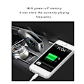 Miniatyrbild 1 av 2: USB-bilmonterad Bluetooth-digitaldisplay FM MP3-musikspelare med U-disks TF-kortplats