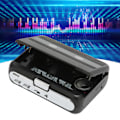 Miniatyrbillede 1 af 8: TON007B Bluetooth Kassetteafspiller med Hovedtelefon Auto Reverse Funktion Stereo KassetteafspillerSort