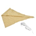 Miniatyrbillede 2 af 8: Solsejl HDPE Trekant Baldakin UV-beskyttelse 3x3x3 Meter Beige til Have Pool