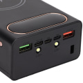 Miniatyrbillede 3 af 5: L12 Hurtigopladningsudgave DIY Power Bank Kit 12 18650 Batteriboks 22,5W Kablet med 15W Trådløs