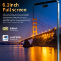 Miniatyrbilde 4 av 5: I14 Pro Max 6.1in HD smarttelefon ulåst telefon 3G samtale 4GB RAM 32GB ROM MT6889 10 kjerne 7000mAh for Android 11-system 100‑240V EU-plugg