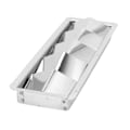 Miniatyrbillede 4 af 8: 5 Slots Båd Louvered Vent Rektangel Anti-korrosion Anti-rust Båd Marine Rustfrit Stål Vent til Yachter