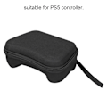 Miniatyrbild 7 av 8: Bärbar EVA Gamepad Controller Skyddande Förvaringsväska Antidamm Stöttålig för PS5