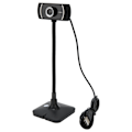 Miniatyrbilde 2 av 5: Webkamera HD manuell fokus Live Streaming Drive Free USB-kamera med mikrofon for datamaskinkonferansesamtaler 640x480