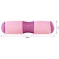 Miniatyrbild 2 av 8: Multifunktionell Högdensitets Skum Rullkudde för Ländryggsstöd, Toalettförhöjning för Eftervård, Yoga Bolster Kudde för Nackstöd, Andningsbart Mesh
