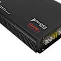 Miniatyrbillede 5 af 8: Bilforstærker 6800W 4-kanals aluminiumlegering subwoofer højttalerforstærker 12V