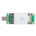 Pikkukuva 1 / 5: Mini PCI-E - USB -nousukortti WWAN-testisarjakortille 3G/4G-moduuli SIM-kortilla