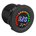Miniatyrbild 5 av 5: 12 V Motorcykel Bil LED Digital Display Voltmeter Vattentät Spänning Voltmätare Mätare Svart Ny