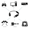 Miniatyrbilde 3 av 5: B For Logitech G920 Pedal Usb Ledning/ Adapter Rattkabel Svart