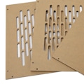 Pikkukuva 3 / 5: Tietokoneen kotelo G3 SFX tukee 20V 3A 60W PD-latausta 6 irrotettavaa paneelia Pelikotelo näytönohjaimille, joiden pituus on enintään 20 cm