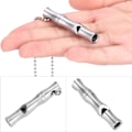 Miniatyrbild 8 av 8: Hög upp till 120db Nöd-visselpipa, Portabel kropp för utomhusäventyr, Solid Titanlegering EDC Säkerhetsvisselpipa med kedja för handsfree-bärning