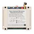 Pikkukuva 6 / 8: Langaton kaukosäädin kytkinrele 2CH ohjain vastaanotin lähetin 433Mhz 30A DC12V‑36V