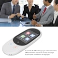 Miniatyrbillede 7 af 8: Sprog Oversætter Enhed 2.4in Touch Screen Real Time To Vejs Oversættelse Bærbar Intelligent Stemme Oversætter Hvid