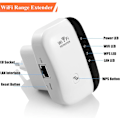 Miniatyrbild 4 av 5: WiFi-förstärkare WiFi Repeater Range Extender 300Mbps Multifunktion Mini Trådlös WiFi Signalförstärkare Trådlös åtkomstpunkt 2,4GHz med WPS-funktion