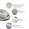 Miniatyrbild 3 av 7: Flexibel LED-strip för heminredning, App-styrd LED-ljusremsa med regnbågsfärger för DIY-dekorationsprojekt