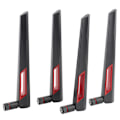 Miniatyrbillede 1 af 5: Til ASUS 8DBi trådløs routerantenne med Rp sMA-grænseflade, der understøtter 2,4 GHz-5 GHz-spektrum (4 stk.)