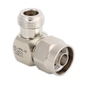 Miniatyrbilde 1 av 2: 2 stk 50 ohm N hann til N hunn rettvinklet adapter konverter N-kontakt