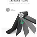 Miniatyrbild 3 av 7: Mobiltelefonställ, Triangelstruktur Portabelt Robust och Halkfritt Skrivbordsställ, Universell Kompatibilitet Multi-Vinkel Justerbart Ställ för Hemmakontor