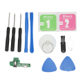 Pikkukuva 1 / 5: Telakan liitin Flex-kaapeli PCB USB-latausportti Flex-kaapelin vaihto Samsung A10S 2019 A107F M15